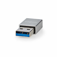 Nedis CCG-B60925GY USB 3.2 Gen 1 Adapter, USB-A Hann - USB-C Hunn