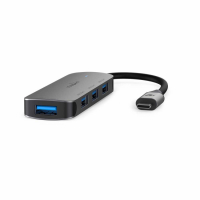 Nedis 4-ports USB 3.2 Hub, 1x USB-C -> 4x USB-A Hunn