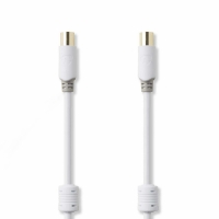 Nedis CSBW40015, 75 Ohm koaksial antennekabel med rette kontakter