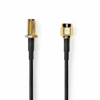 Nedis CSG-L02010 SMA-antennkabel Hann-Hunn svart