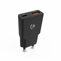 Nedis WCH-A30 GaN-vegglader 30 Watt, svart