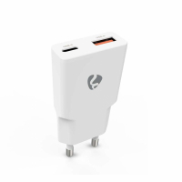 Nedis WCH-A30 GaN-vegglader 30 Watt, hvit