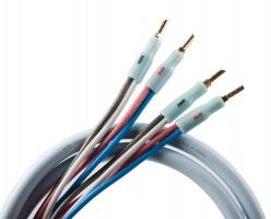 Supra Quadrax Combicon Single-Wire, høyttalerkabel stereopar
