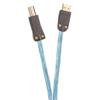 Supra USB 2.0 Excalibur A-B, sølvbelagt USB-kabel