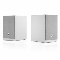 Audio Pro A28 W strømmingshøyttaler drevet av Linkplay med HDMI ARC, hvitt par