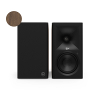 Klipsch The Fives II streaminghøyttalere med HDMI & Dolby Atmos, valnøtt par