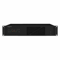 Monacor PA-2240 effektforsterker for stereobruk, 70/100V-kompatibel