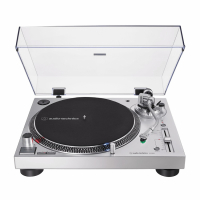 Audio Technica AT-LP120XUSB platespiller med RIAA-trinn og USB, sølv