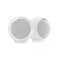 Elipson Planet M tekstilhøyttalere Mercury White matt hvit, par