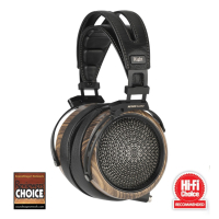 Sendy Audio Peacock High End-klassifisert over-ear hodetelefon, svart