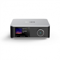 WiiM Ultra nettverksstreamer med HDMI ARC, måle-EQ og Chromecast, sølv