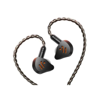 Fosi Audio IM4 åpne in-ear-hodetelefoner med 10 mm berylliumelement, Obsidian