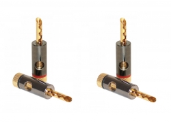 Dynavox BFA-plugg kromfinish, 4-pakning