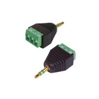 Dynavox Blanko Phoenix Adapter 3.5mm hann, par