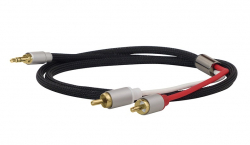 Dynavox Stereo Audiokabel 3.5mm - RCA lydkabel
