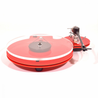 Edwards Audio Apprentice TT platespiller med C50 MM-pickup, rød