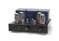 Cayin CS-55A rørforsterker med KT88 og RIAA-trinn, svart