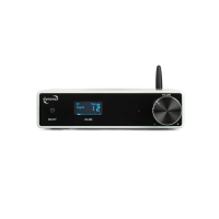 Dynavox DA-200 kompakt forsterker med Bluetooth & DAC, hvit