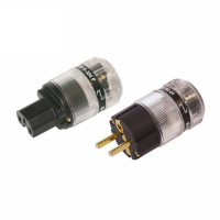Dynavox RG-01 støpsel & R-304 IEC-plugg gullbelagte, sett