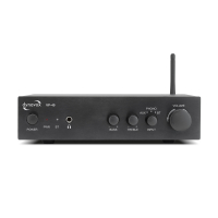 Dynavox VP40 kompakt stereoforsterker med Bluetooth & RIAA-trinn