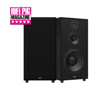 Indiana Line Utah 5 vintage-inspirerte gulvhøyttalere, svart par