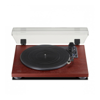 Teac TN-180BT-A3 platespiller med AT-3600L pickup, Bluetooth & RIAA-trinn, kirsebær