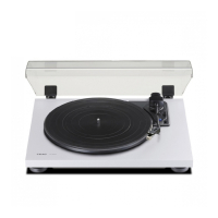 Teac TN-180BT-A3 platespiller med AT-3600L pickup, Bluetooth & RIAA-trinn, hvit