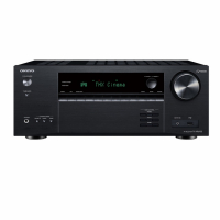 Onkyo TX-NR6100 hjemmekinoforsterker med THX Select & Dolby Atmos, svart