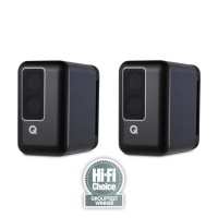 Q Acoustics QActive 200 aktive stereohøyttalere, matt svart par