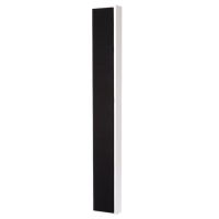 DLS Flatbox Slim XL vegghøyttaler, matt hvit stykk Retureksemplar