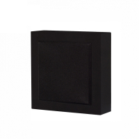 DLS Flatbox Mini vegghøyttaler, matt svart stk