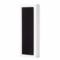DLS Flatbox Slim Large vegghøyttaler, matt hvit stk