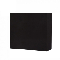 DLS Flatsub Midi veggmonterbar aktiv subwoofer, matt svart