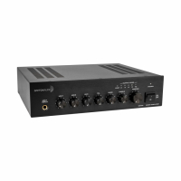 Dayton Audio DA40T kommersiell mikseforsterker kompatibel med 70/100V