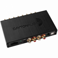 Dayton Audio DSP-408 4x8, lydprosessor med parametrisk EQ