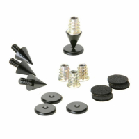 Dayton Audio DSS2-Black spikes i metall, 4-pakning