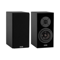 Dayton Audio OPAL1 stativhøyttaler, blank svart par
