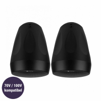 Dayton Audio WP65BT utendørshøyttalere med støtte for 70/100V, svart par