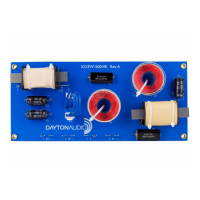 Dayton Audio XO3W-500/4K, delefilter 3-veis