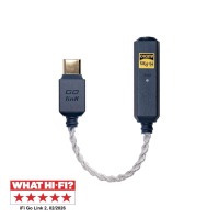 iFi Audio Go Link 2 kompakt hodetelefonforsterker med USB-C DAC