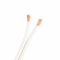 Proson Arctic SC2x2.5 mm² hvit høyttalerkabel, løpemeter
