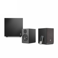 Audio Pro A28 & SW-5 Aktivt høyttalersystem 2.1, svart