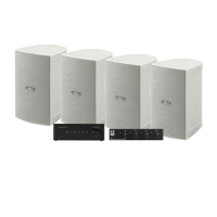 Tangent Ampster BT III med SC4B og 2 par Yamaha NS-AW294 hvite utendørshøyttalere