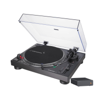 Audio Technica AT-LP120XUSB Svart platespiller med Fosi Audio Box X5 RIAA