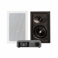 Dynavoice CA802BT & DLS IW 2.4 stereopakke innebygde høyttalere