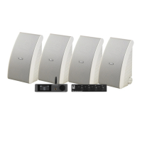 Dynavoice CA802BT med SC4B & 2 par Yamaha NS-AW592 hvite utendørshøyttalere