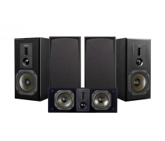 Dynavoice Definition DM-6 MKII høyttalerpakke hjemmekino 5.0 svart