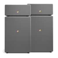 Audio Pro Drumfire II W, WiFi-høyttaler med Chromecast & AirPlay 2 grå, 2-PACK