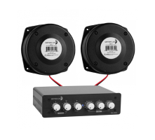 Dayton Audio DTA-100LF med 2 stk. BST-2 basshakerpakke