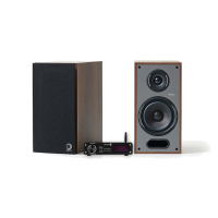 Dayton Audio DTA-PRO & Elipson Horus 6B valnøtt stereopakke
